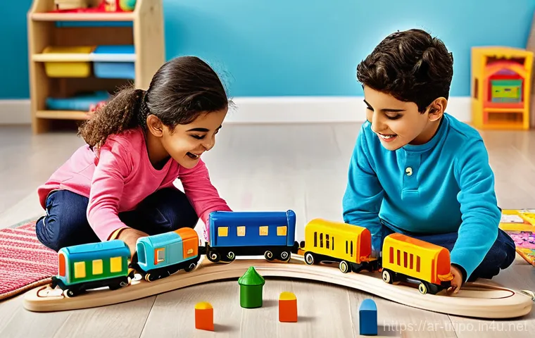 띠띠뽀의 글로벌 마케팅 전략 - **Prompt:** An exciting and educational adventure with Titipo the train, exploring a vibrant, styliz...