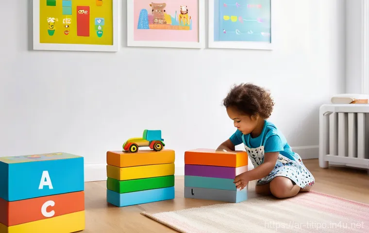 띠띠뽀와 비슷한 애니메이션 - **Prompt:** A vibrant, whimsical scene depicting a diverse group of young children, aged 6-9, explor...