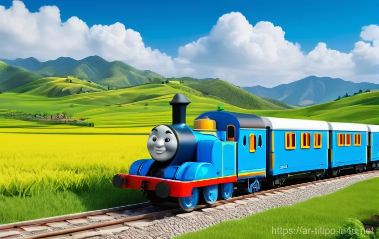 띠띠뽀 제작 기간 - Image Prompt 1: Titipo and Friends on a Collaborative Journey**