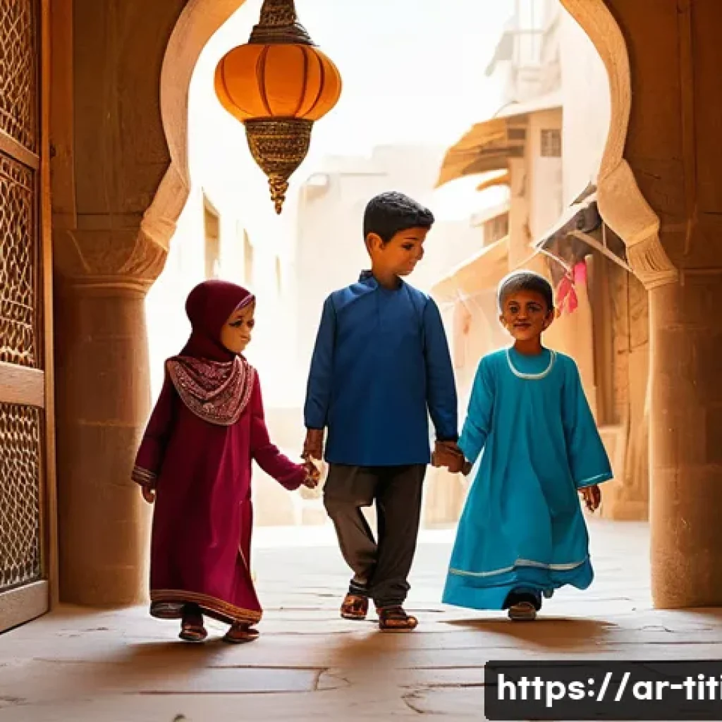 띠띠뽀 콘텐츠의 글로벌 협력 가능성 - **Prompt 1: Titipo's Souk Adventure**
    "Titipo the cheerful blue train, surrounded by a diverse g...